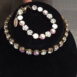 Absolute Jewellery Design bling choker & bracelet